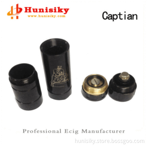 2014 new coming ecig stainless steel mach mod captian mod